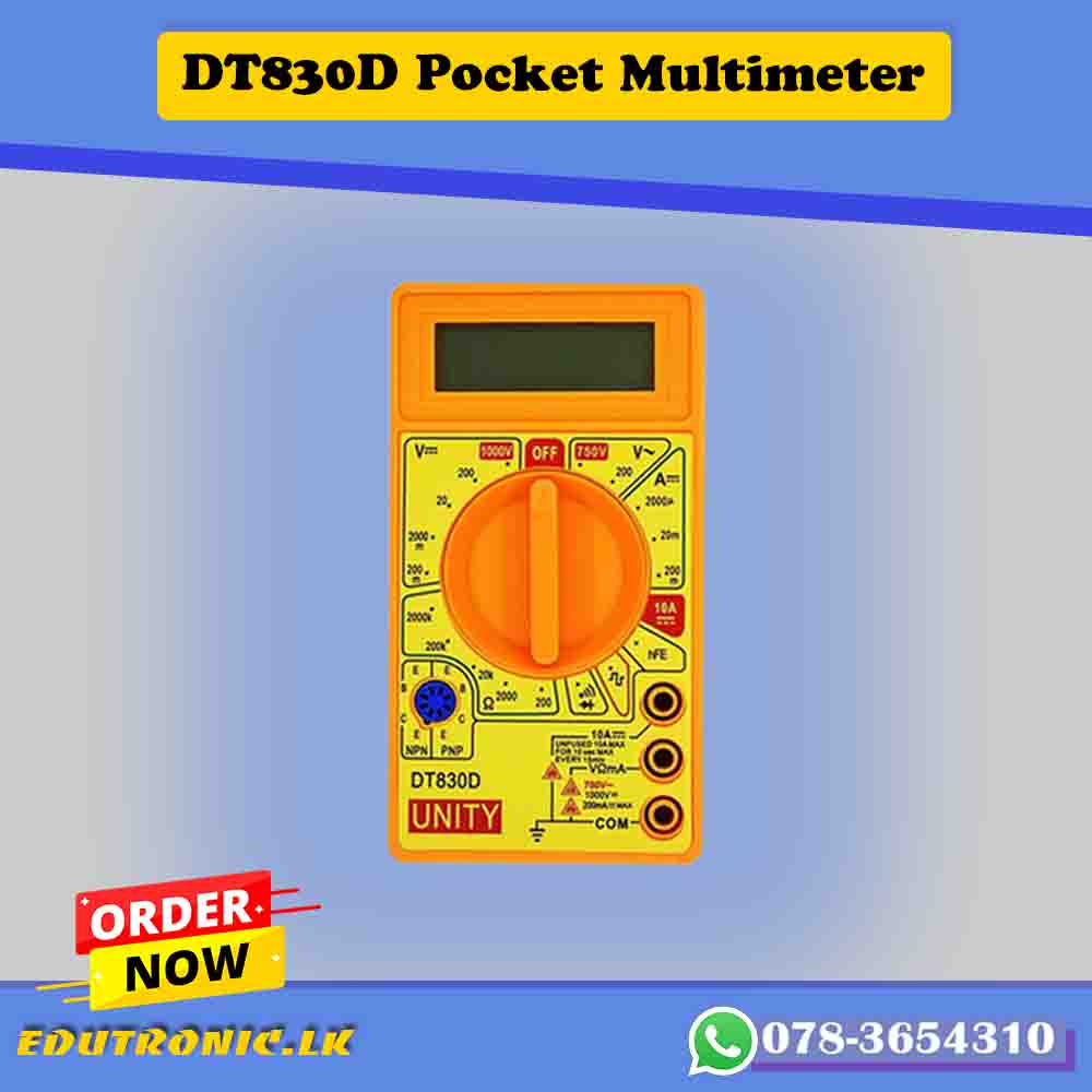 DT830D Pocket Multimeter